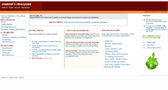 Desktop Screenshot of chelmsfordrecycles.org